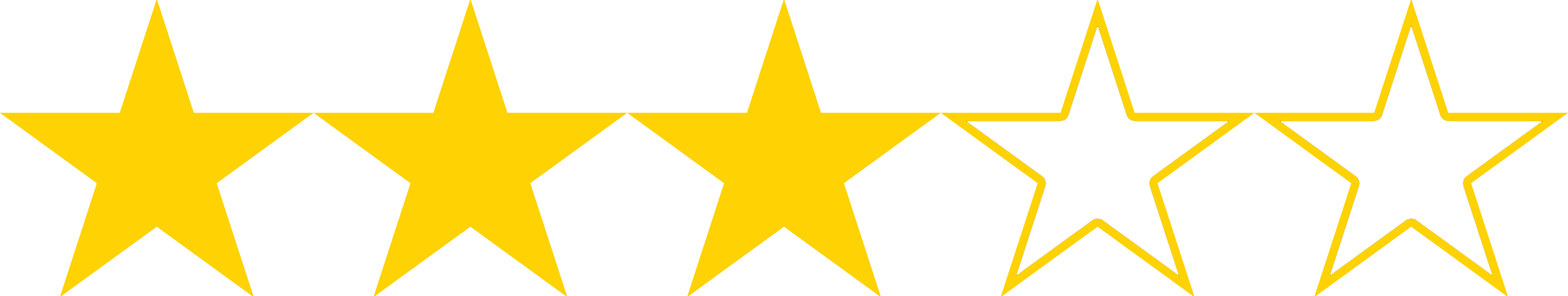 3 stars